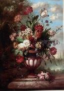 unknow artist Floral, beautiful classical still life of flowers.069 France oil painting reproduction